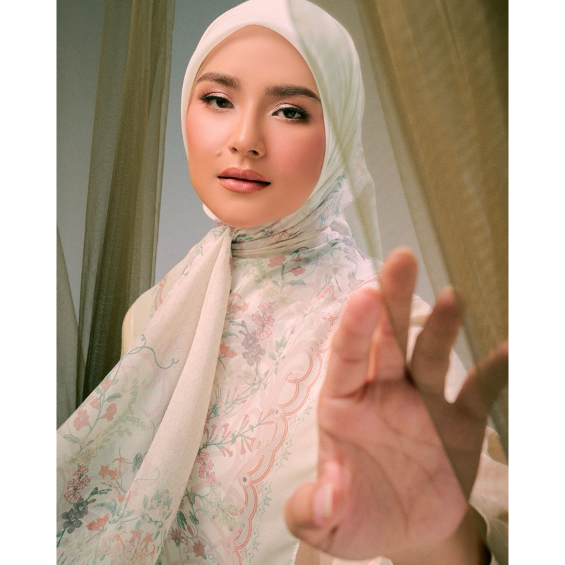 AMEERAZAINI TUDUNG BAWAL PRINTED BIDANG 47