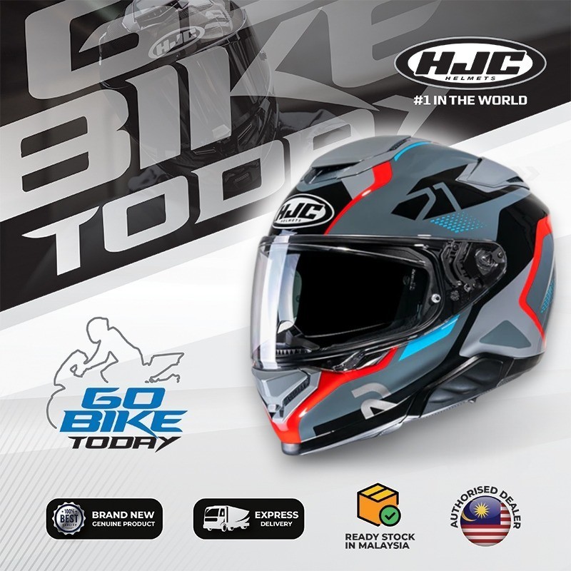 HJC RPHA 71 HAPEL MC21 Full Face Helmet | ECE 22.06 | Lightweight ...