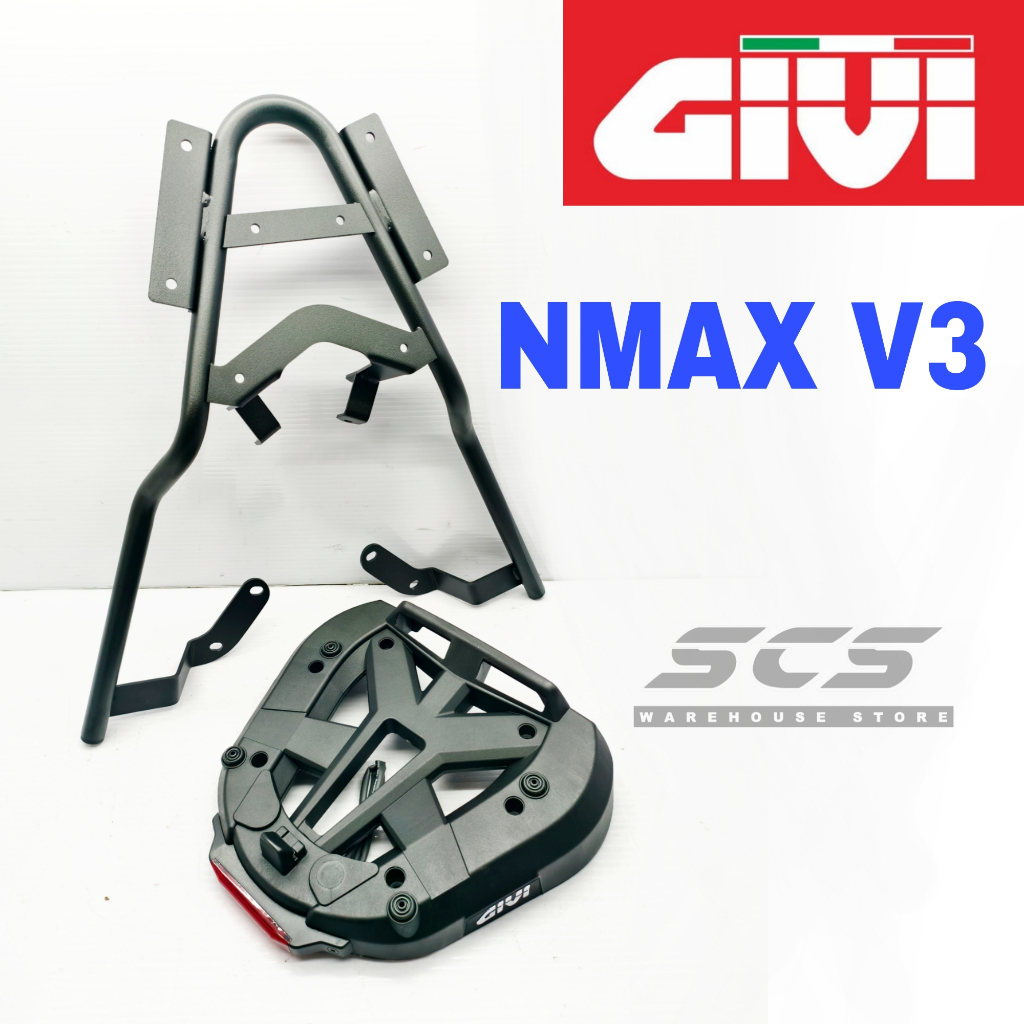 Monorack Givi SRX (S) NMAX V3 Special Rack 100% ORIGINAL GIVI YAMAHA ...