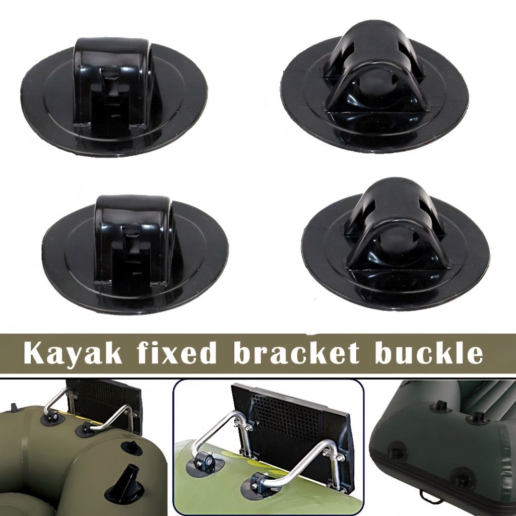 1 PCS Inflatable Boat Kayak Engine Mount BuckleVertical Motor Racket ...