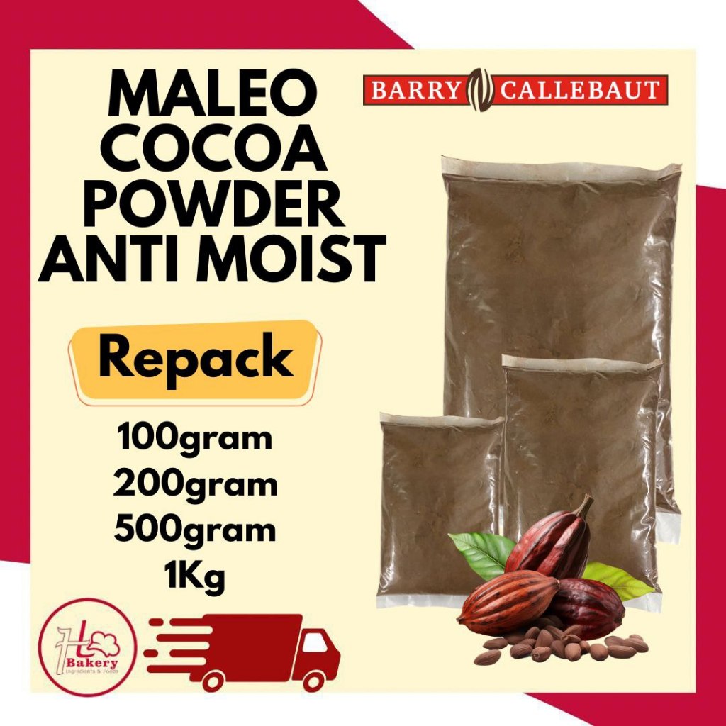 Barry Callebaut Maleo Anti Moist Cocoa Powder Repack | Shopee Malaysia