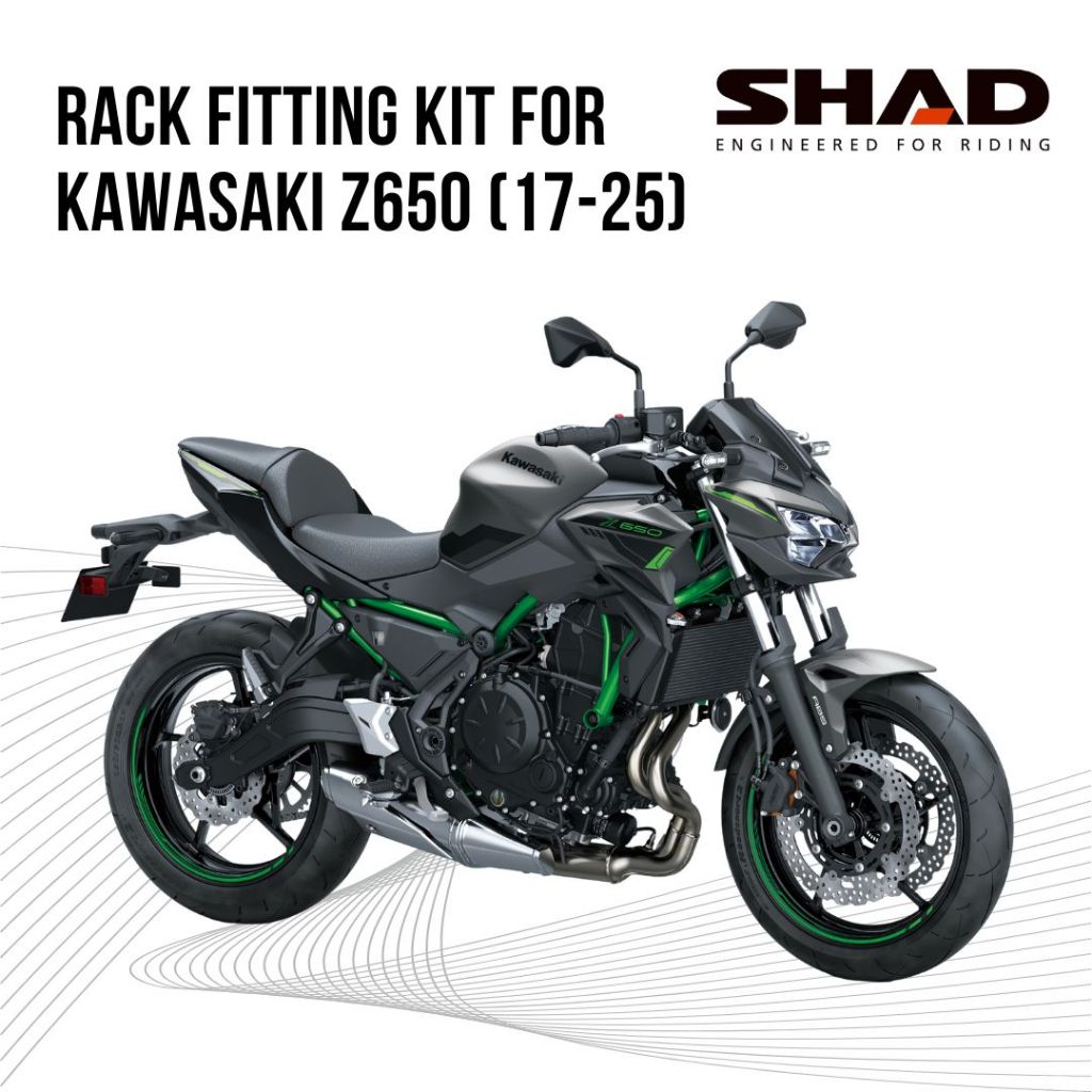 SHAD RACK FOR KAWASAKI Z650 / NINJA 650 17-25 | Shopee Malaysia