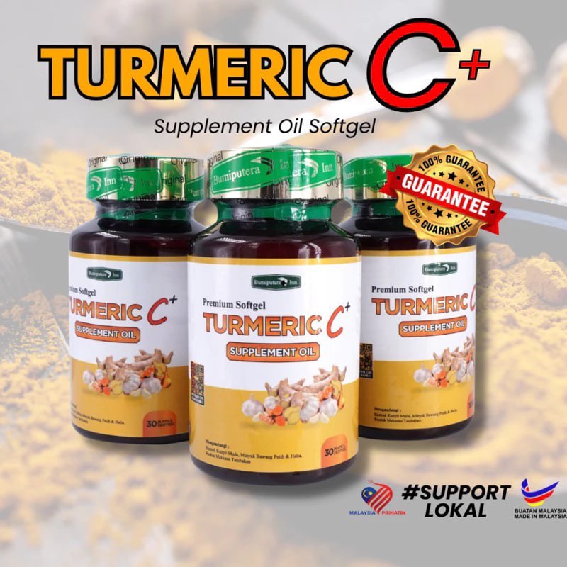 BUY 2 FREE 2 TURMERIC C PLUS ORIGINAL HQ turmeric c oil suppplement ...