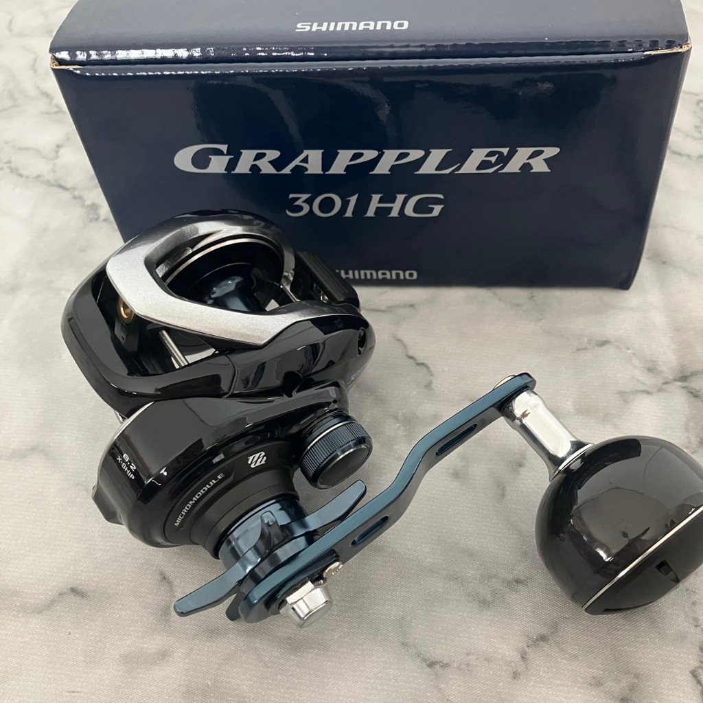 Grappler ３０１ＨＧ Shimano Grappler 301hg Low Profile Jigging Reel – Otto'S