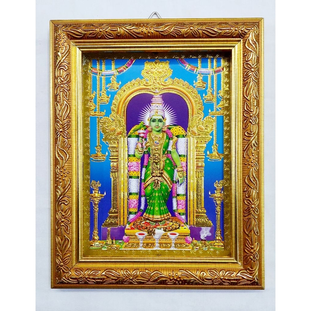 Amman Photo Frame with Glass Karumariamman Kamachi Meenachi Annapoorni ...