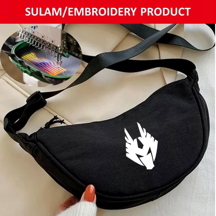 EMBROIDERY(SULAM) KAMEN RIDER RYUKI UNIQLO SLING BAG NYLON BAG ...