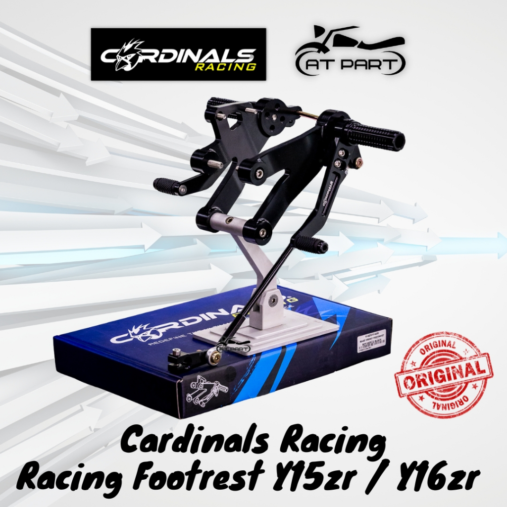 Y15ZR Y16ZR CARDINALS RACING FOOTREST FOR RACE ONLY (SINGLE FOOTREST ...