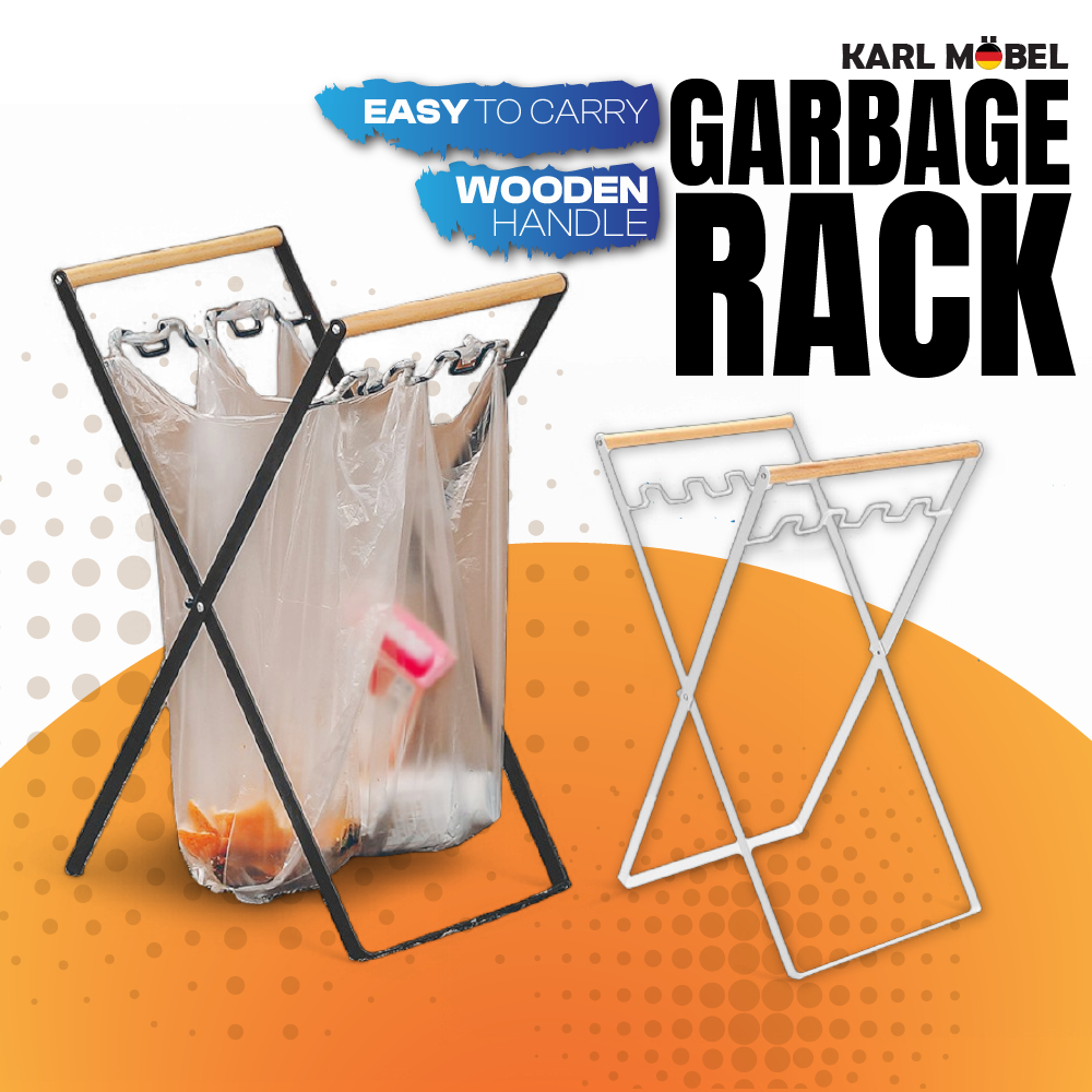 Camping Garbage Rack Bin Foldable Frame Disposable Portable Rubbish ...