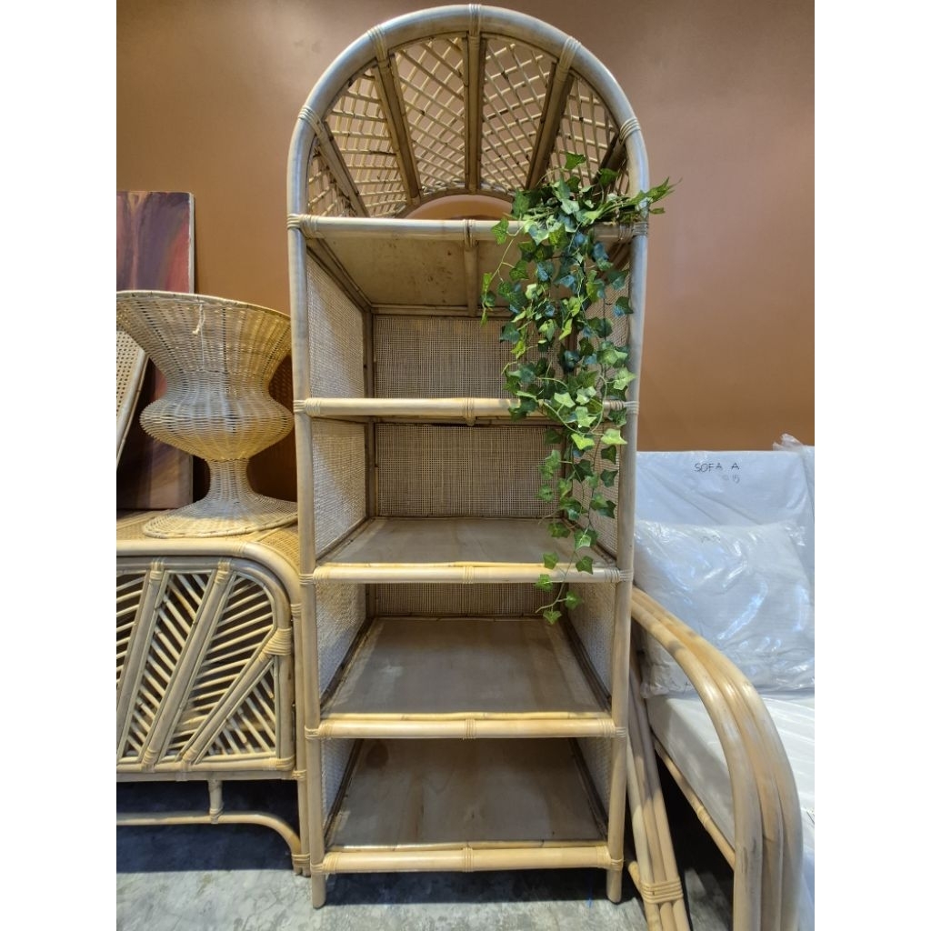 LESTARI Multipurpose Rattan Rack // Rak Serbaguna Rotan | Shopee Malaysia