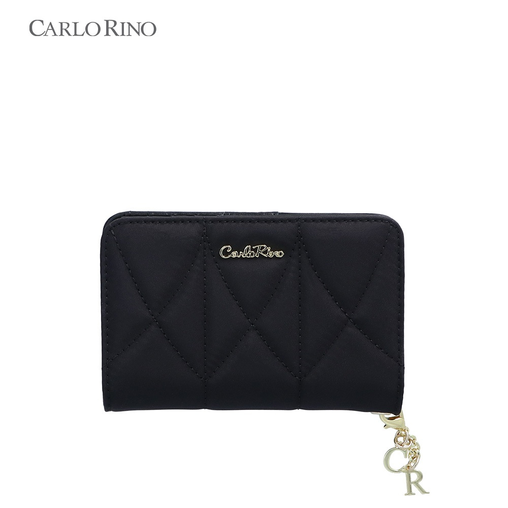 Carlo Rino Celeste Noir Short Wallet - Black | Shopee Malaysia