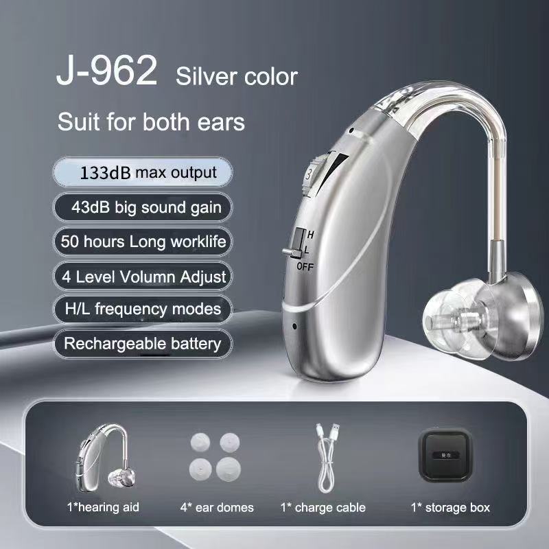 BIGGO Hearing Aid Original Rechargeable Type-c noise reduction Digital ...
