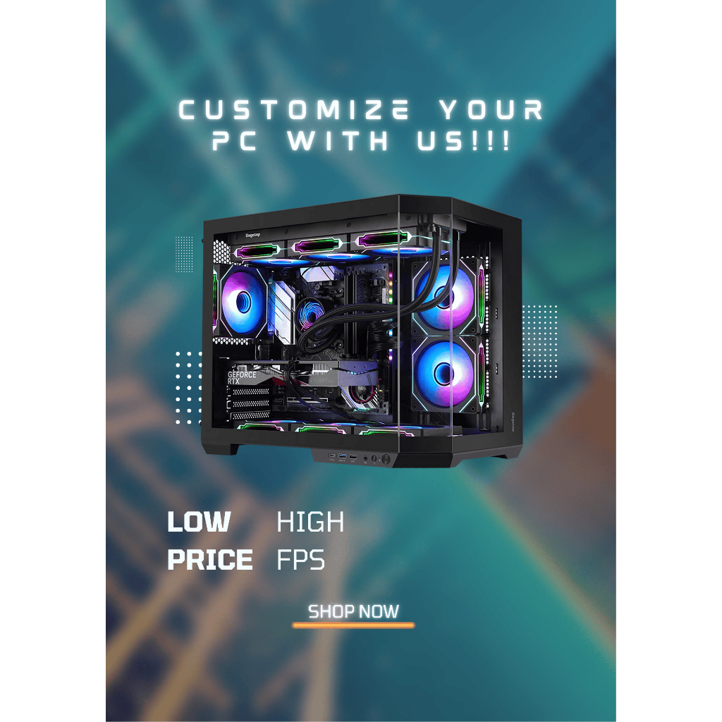 CUSTOMIZE YOUR PC WITH US!!!! | Shopee Malaysia