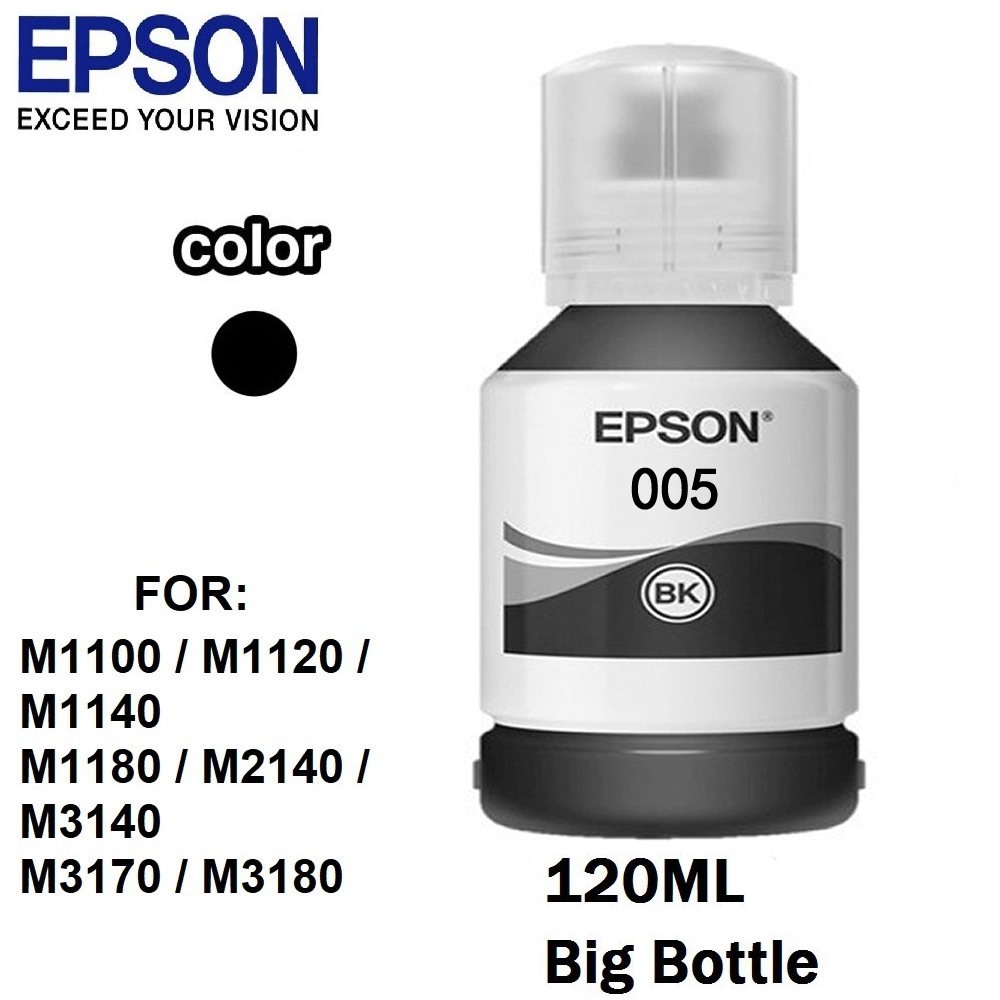 EPSON 005 BLACK INK T03Q100 120ml FOR M1100 / M1120 / M1140 / M1180 ...