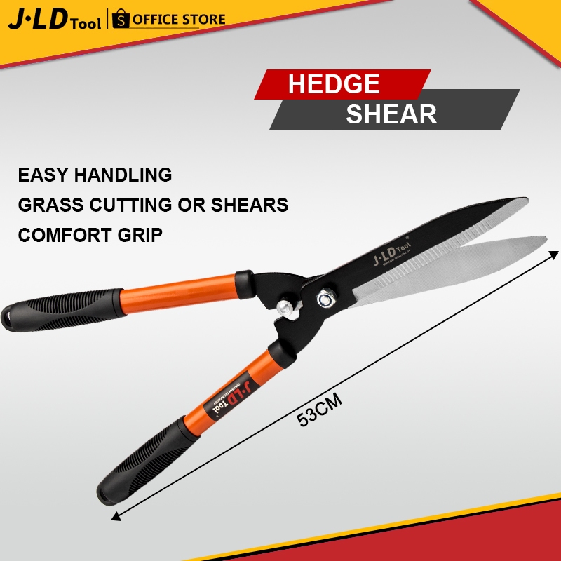 JLD Hedge Shear Plant and Hedges Trimming Gardening Scissors Gunting ...