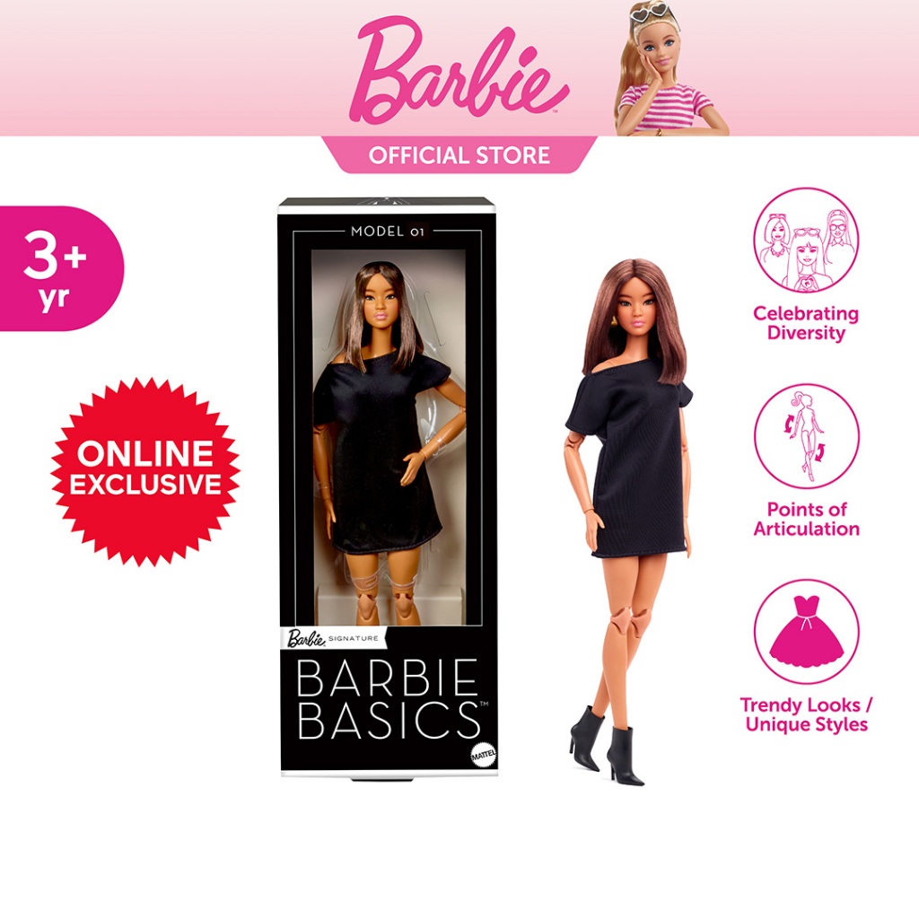 ONLINE EXCLUSIVE] Barbie Basics Collectible Doll, Model 01 With
