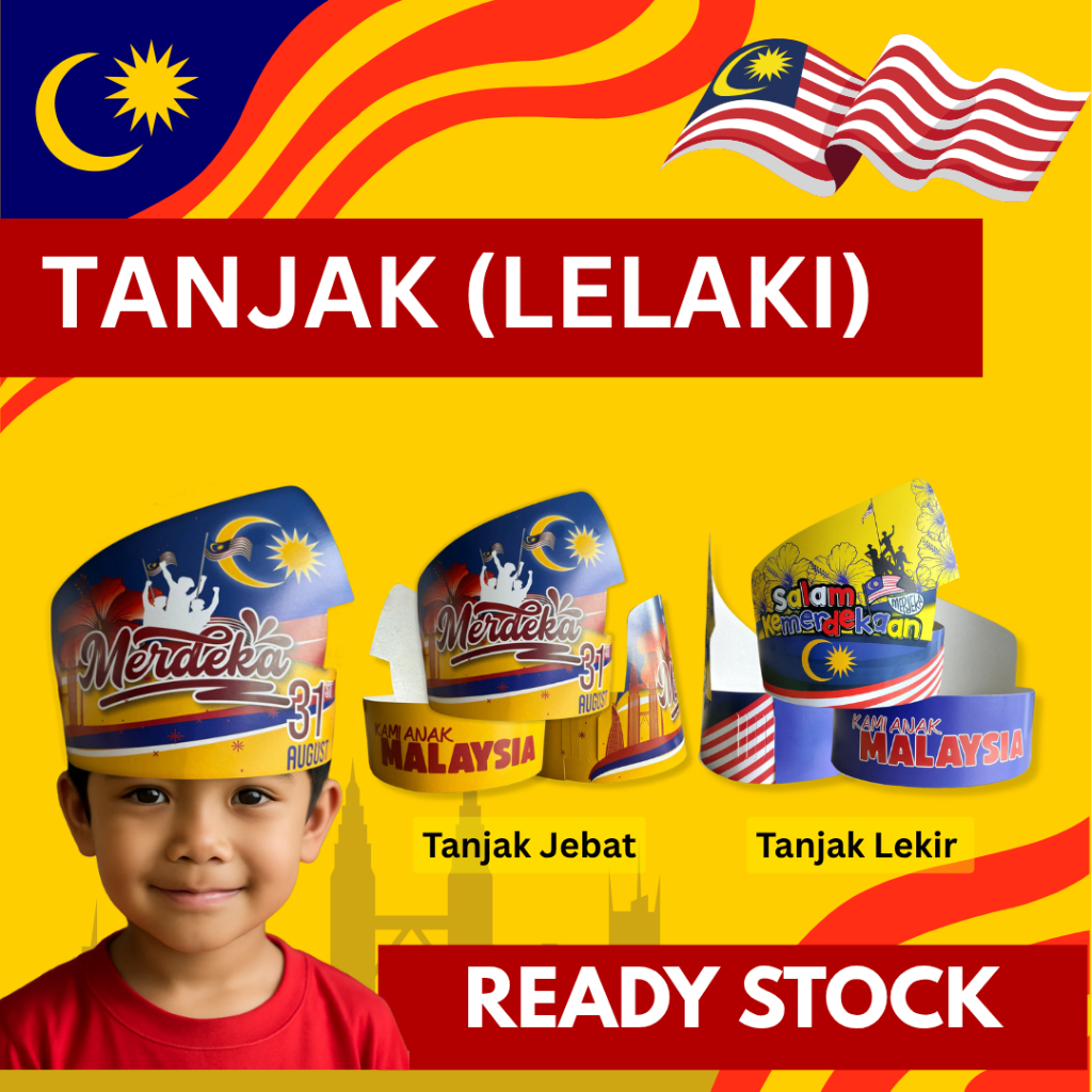 [READY STOCK] ACCESSORIES MERDEKA KANAK KANAK 2025 !! | LELAKI DAN ...