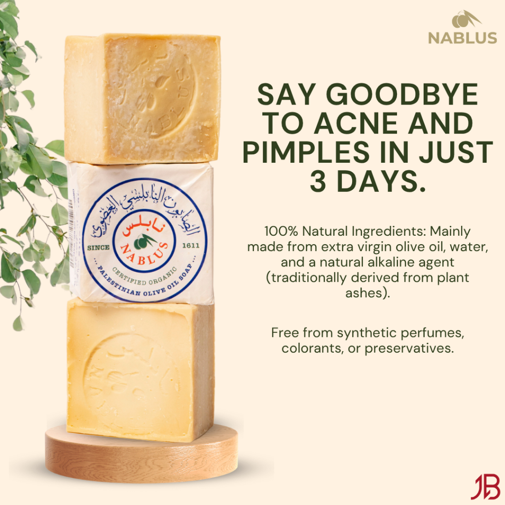 Nablus Traditional Natural Soap 125g | Sabun Minyak Zaitun dari ...