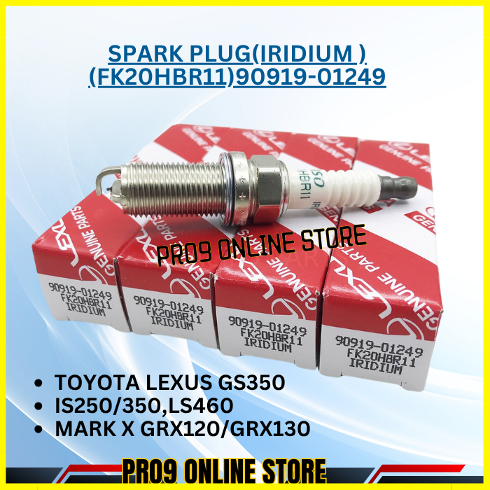 TOYOTA LEXUS GS350,IS250/350,LS460,MARK X GRX120/GRX130 SPARK PLUG ...