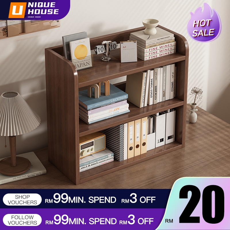 Multipurpose Desktop Rack Book Shelf Book Rack Rak Buku Meja Study Desk ...