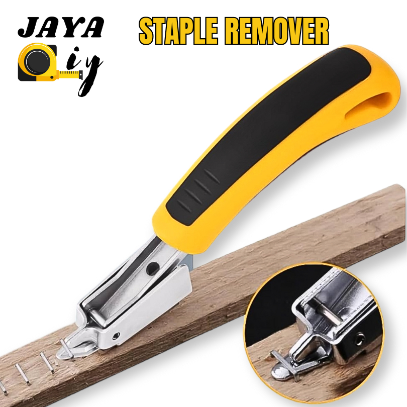 Furniture Staple Remover Tool Heavy Duty Flat Staple Puller W/ Ergonomic Handle