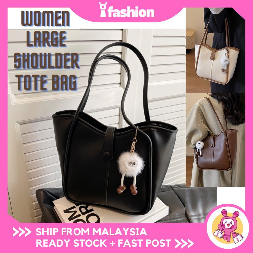 iFASHION 2080 Woman Large Capacity Shoulder Handbag Tote Bag Wanita Beg ...