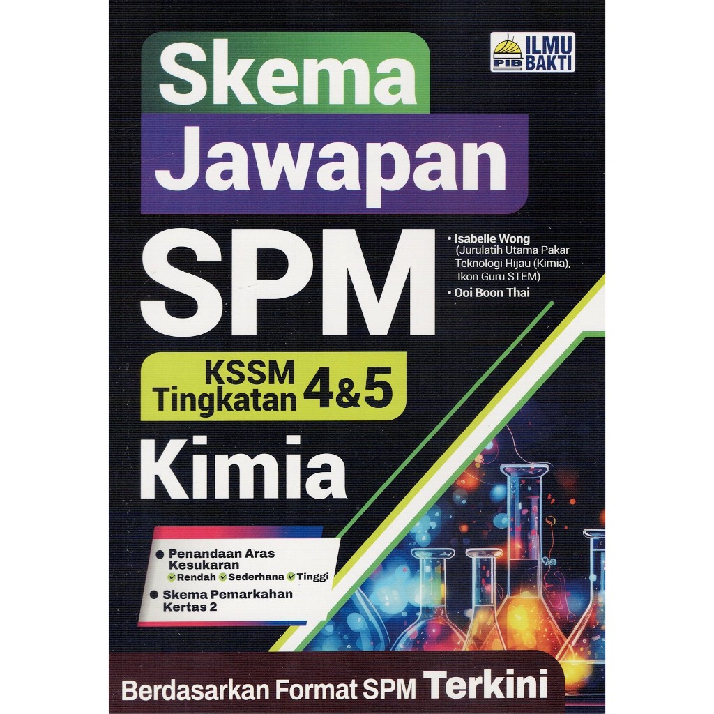 BUKU RUJUKAN ( 2025 ) : SKEMA JAWAPAN SPM KIMIA TINGKATAN 4&5 KSSM ...