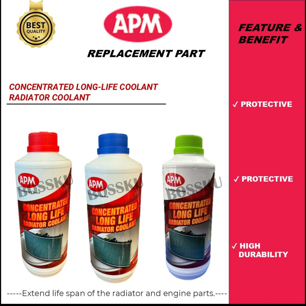 100% ORIGINAL APM !! - CONCENTRATED LONG-LIFE COOLANT RADIATOR COOLANT ...