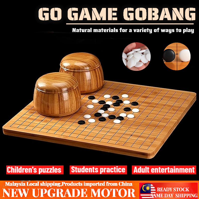 GO Game Gobang Standard set of 19-lane black and white adult version ...