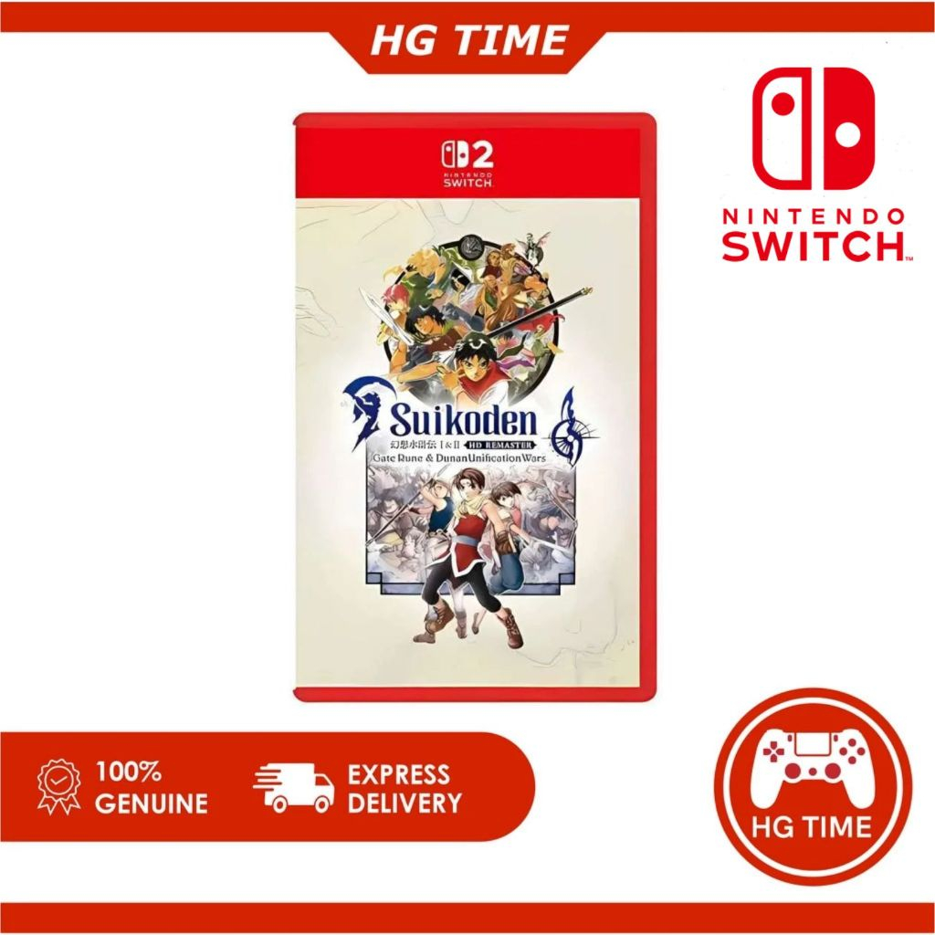 Nintendo Switch 2 Suikoden I & II HD Remaster (English Chinese ...