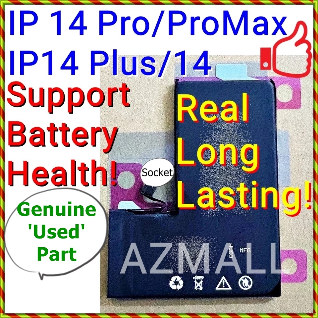 (Support Battery Health) 100% NEW Extra Long Lasting Stable Battery ...