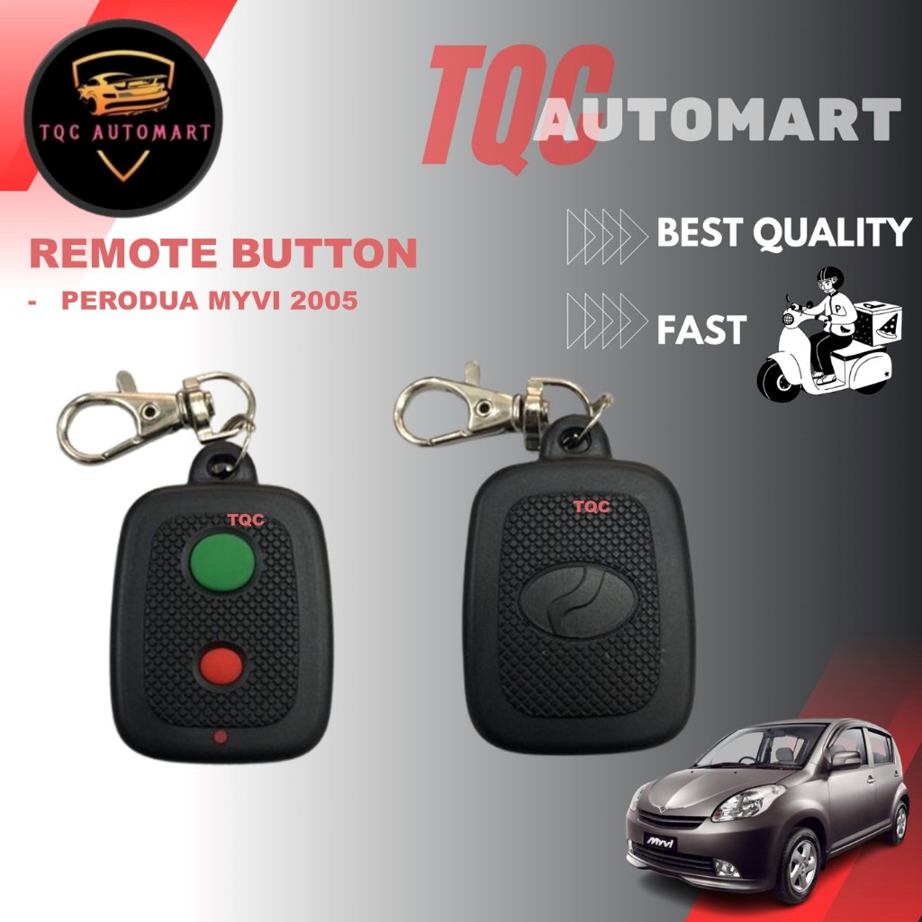PERODUA MYVI OLD 2005 KEY COVER BUTTON REMOTE CAR ALARM REMOTE CONTROL ...
