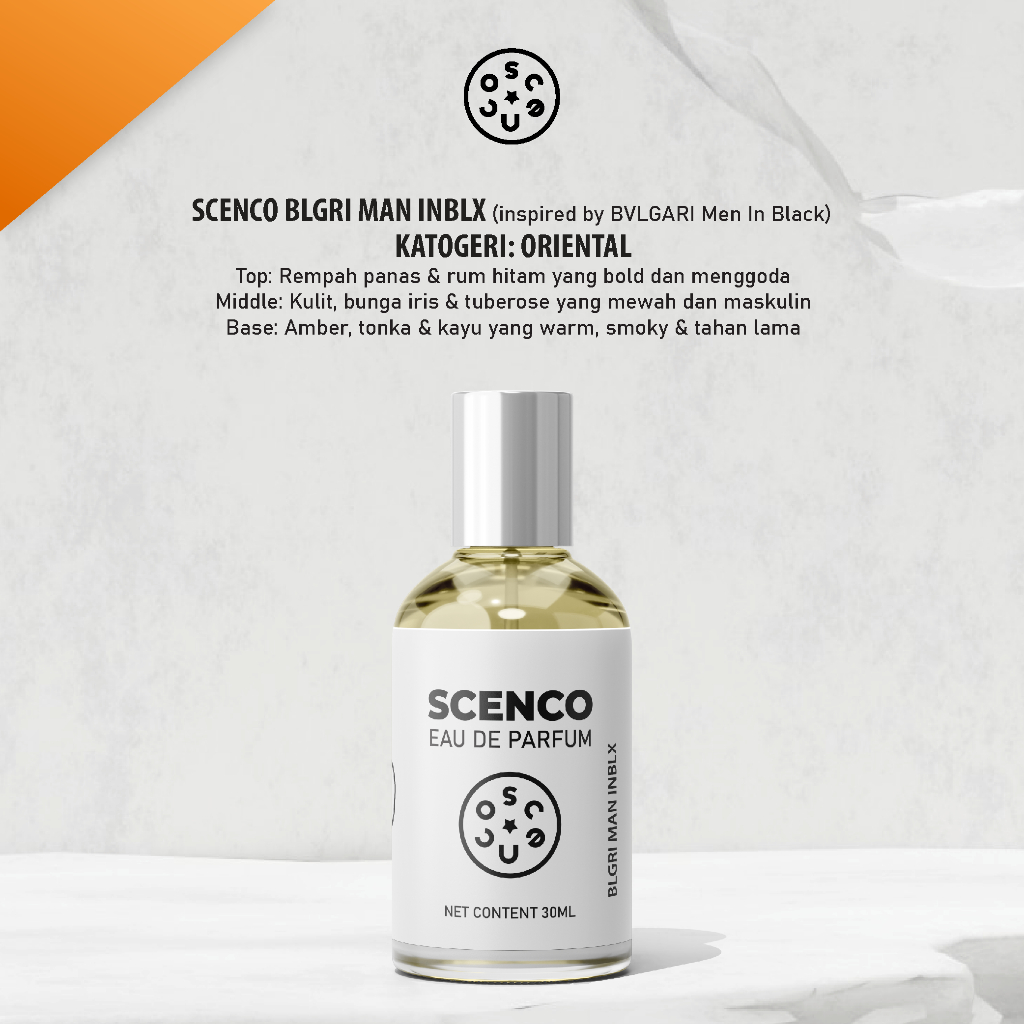 SCENCO Men's Inspired Perfume Wangian Tahan Lama Lelaki Eau De