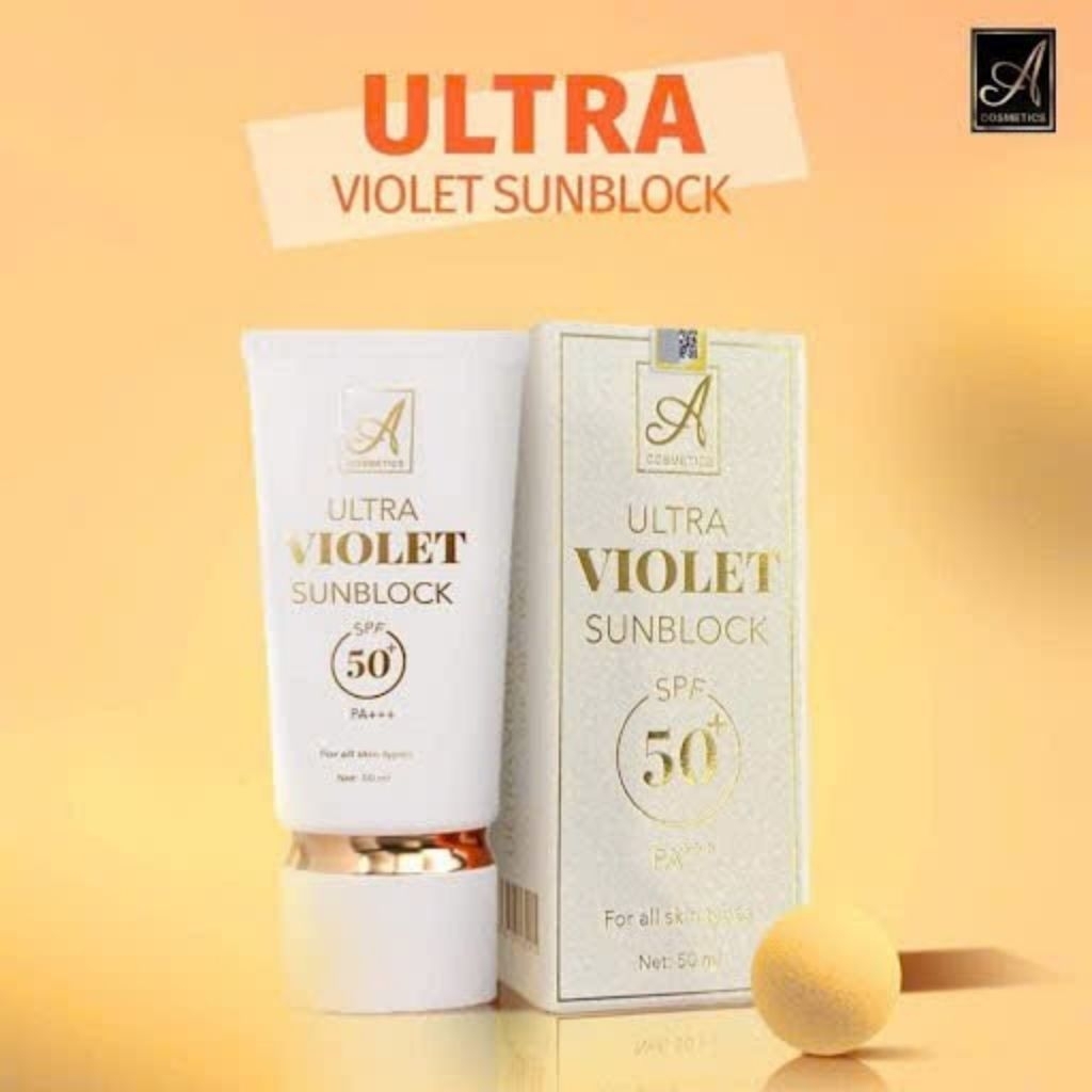 Authentic - Ultra Violet 50SPF Sunscreen 50ml | Shopee Malaysia