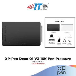 XP-Pen Deco 01 V3 16K Pen Pressure Drawing Tablet | Student & Designer Drawing Tablet