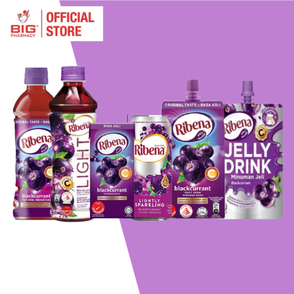 RIBENA BLACKCURRANT FRUIT DRINK X 6 | Shopee Malaysia