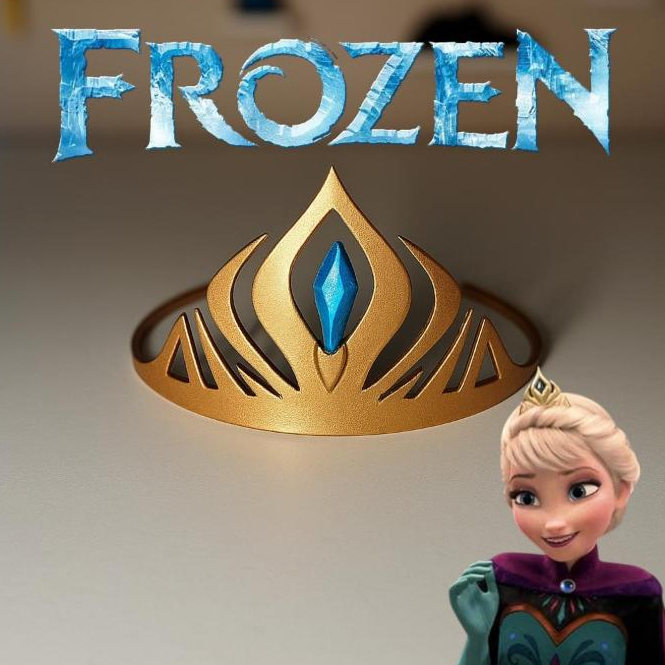 3D Printed Elsa Tiara | Frozen Princess Look | Elsa Crown Frozen | elsa ...