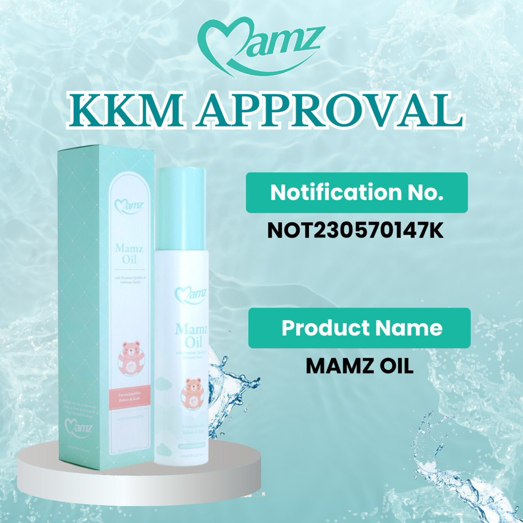 Mamz Oil Baby Oil Habbatussauda | Baby Flu Cough Oil | Shopee Malaysia