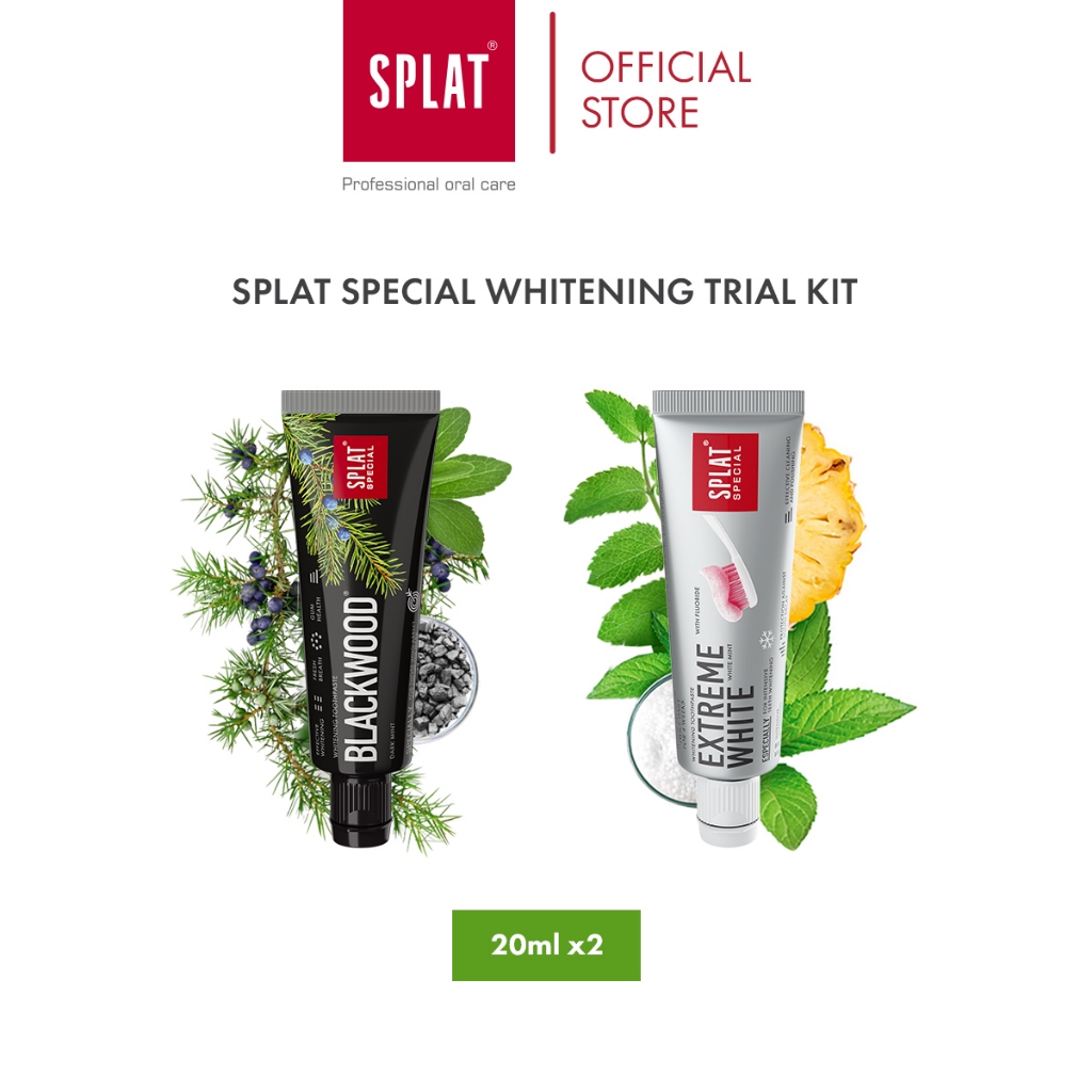SPLAT Special Whitening Trial Kit For Whitening teeth, Pemutihan Gigi ...
