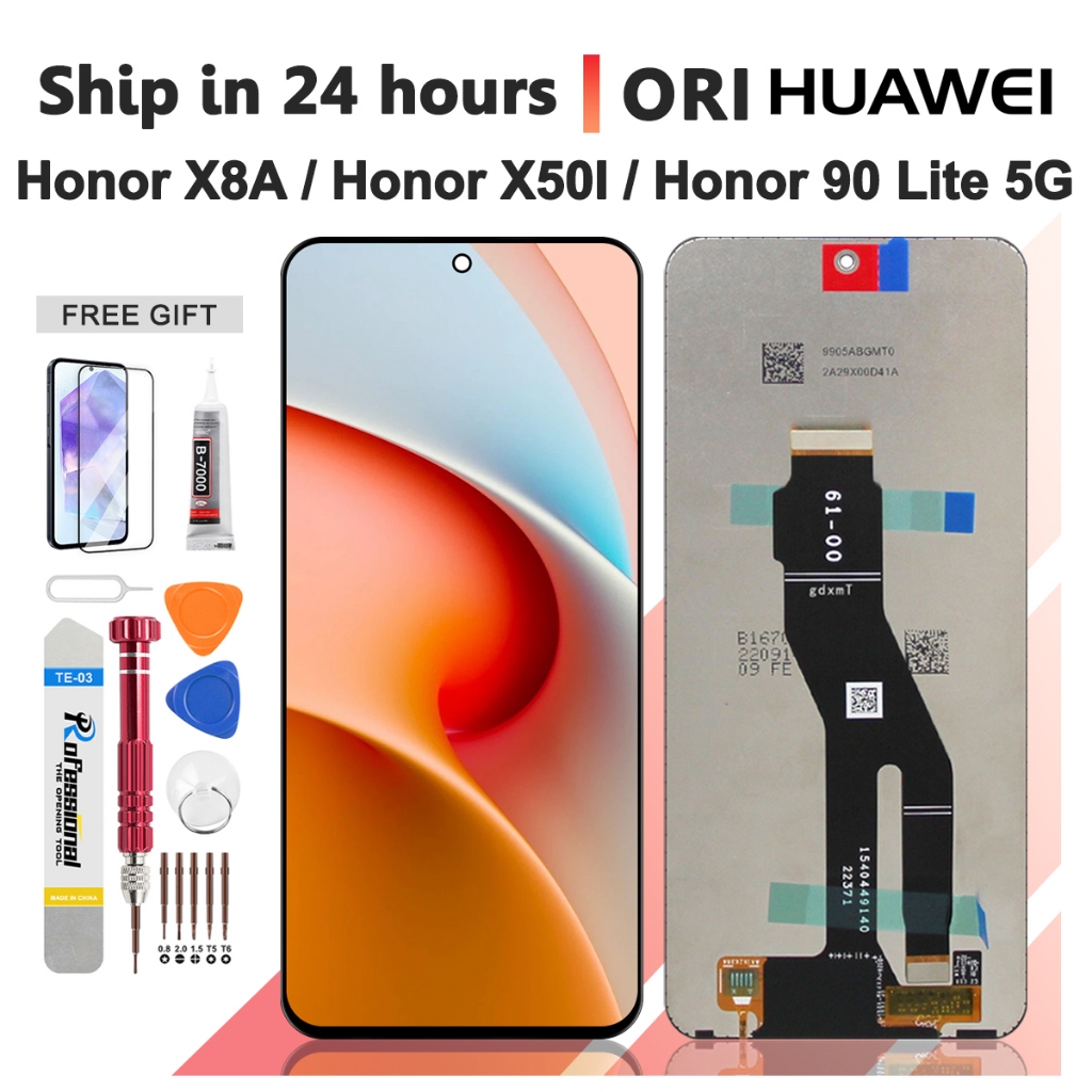 LCD FOR HONOR X8A / HONOR X50I / HONOR 90 LITE 5G Replacement ...