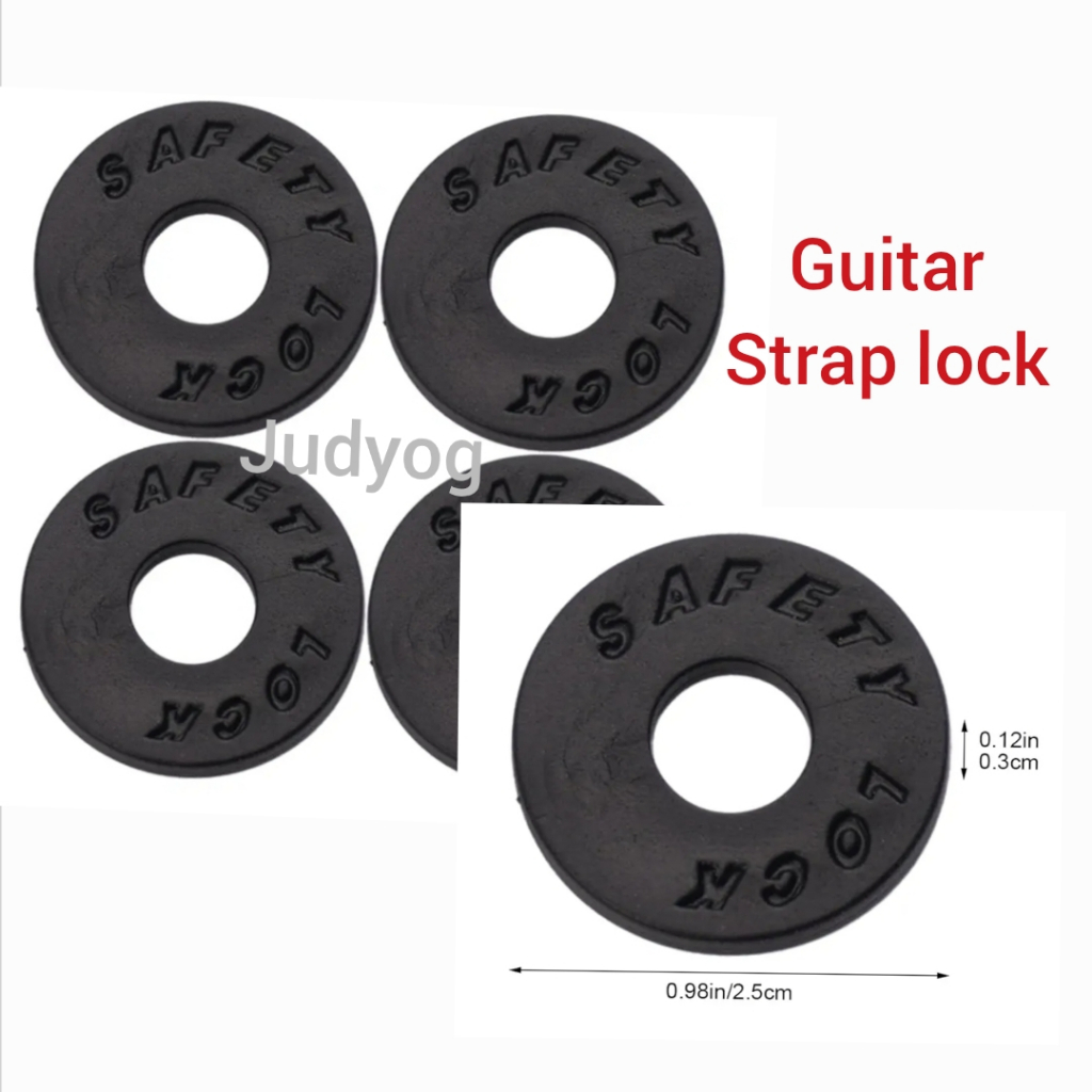 Guitar Strap Lock Safety Lock Anti Slip Strap Buckle | Shopee Malaysia