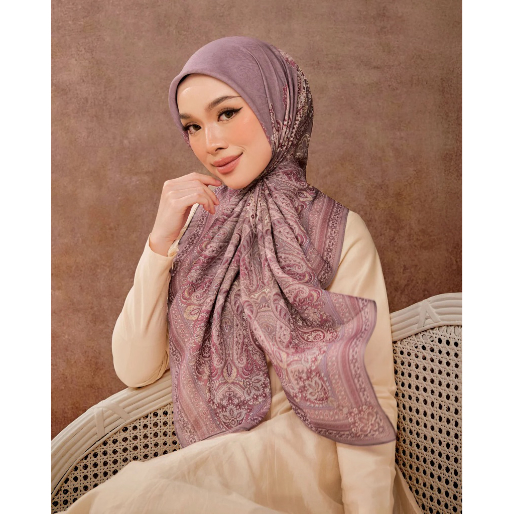 TUDUNGRUFFLE KAFFIYEH / TATREEZ / ANIESHA 🇵🇸🇹🇷 ~ Printed Voile Square ~ Premium Cotton Voile