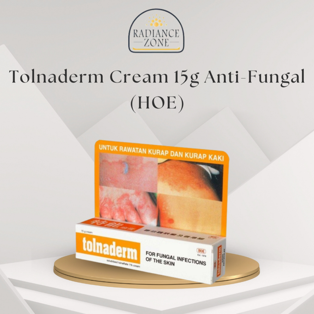 Tolnaderm Tolnaftate Cream 15g | Shopee Malaysia