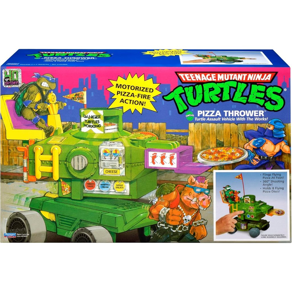 Playmates Toys Teenage Mutant Ninja Turtles Turtle Pizza Thrower TMT ...