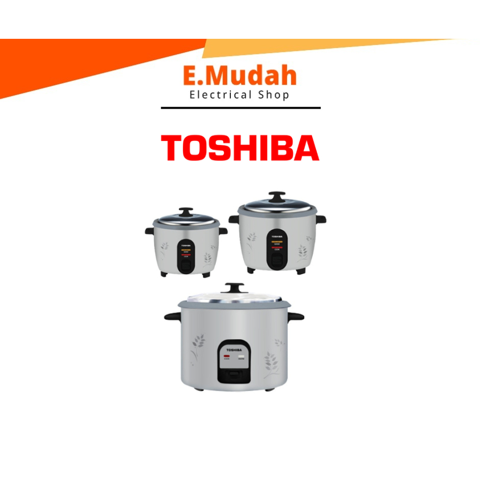 Toshiba 1L/1.8L/2.8L (Non Stick Inner Pot) Conventional Rice Cooker ...