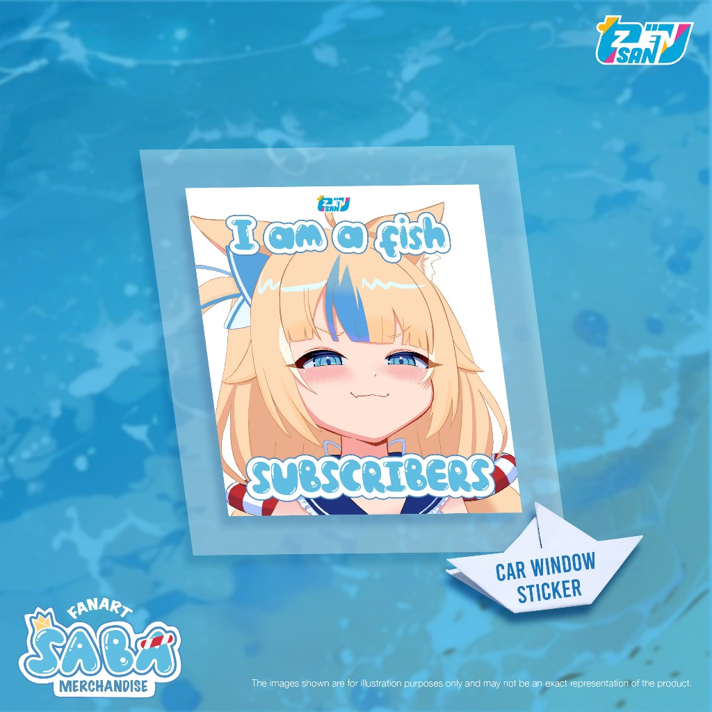 Saba Car Window Sticker 8cm x 9.3cm | Shopee Malaysia