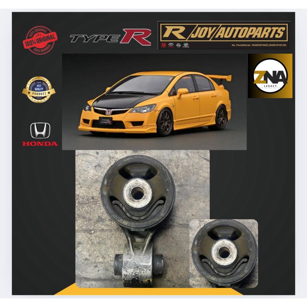 HONDA MOUNTING SUBFRAME FD2R[MOUNTING BAWAH] [HALFCUT FD2R] | Shopee ...
