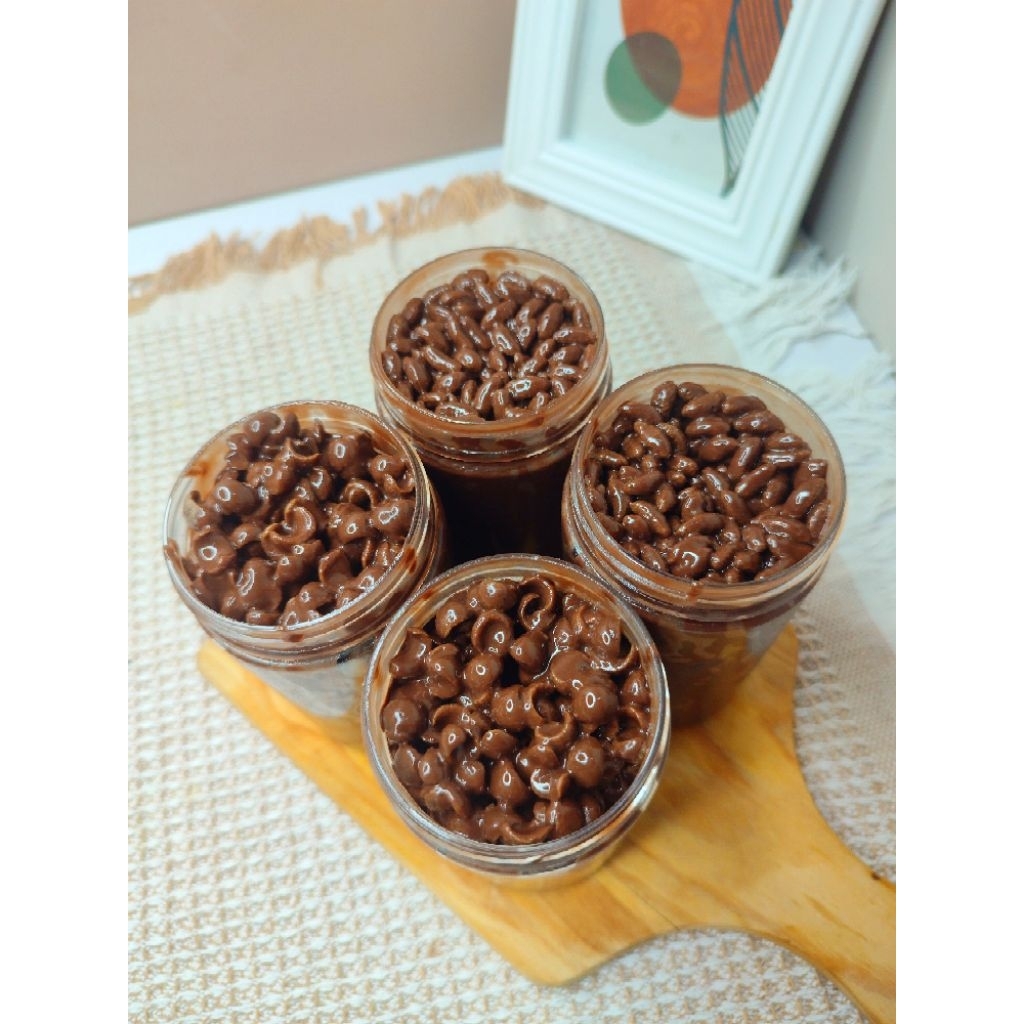 (Combo BELI 4 PERCUMA 1) kokojar sedap chocojar coklat melimpah meleleh ...