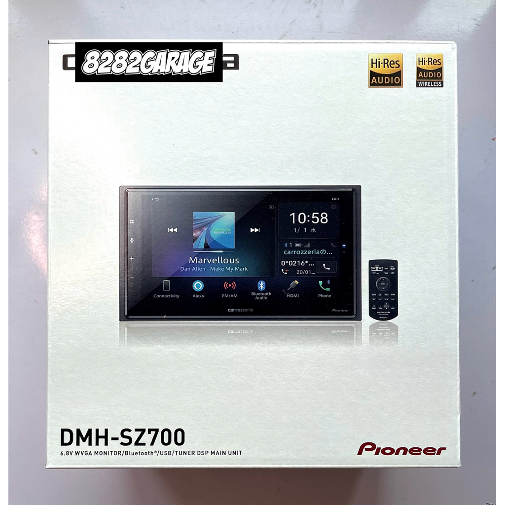 DMH-SZ700 Head Unit Player Hi Res Audio Double Din Original
