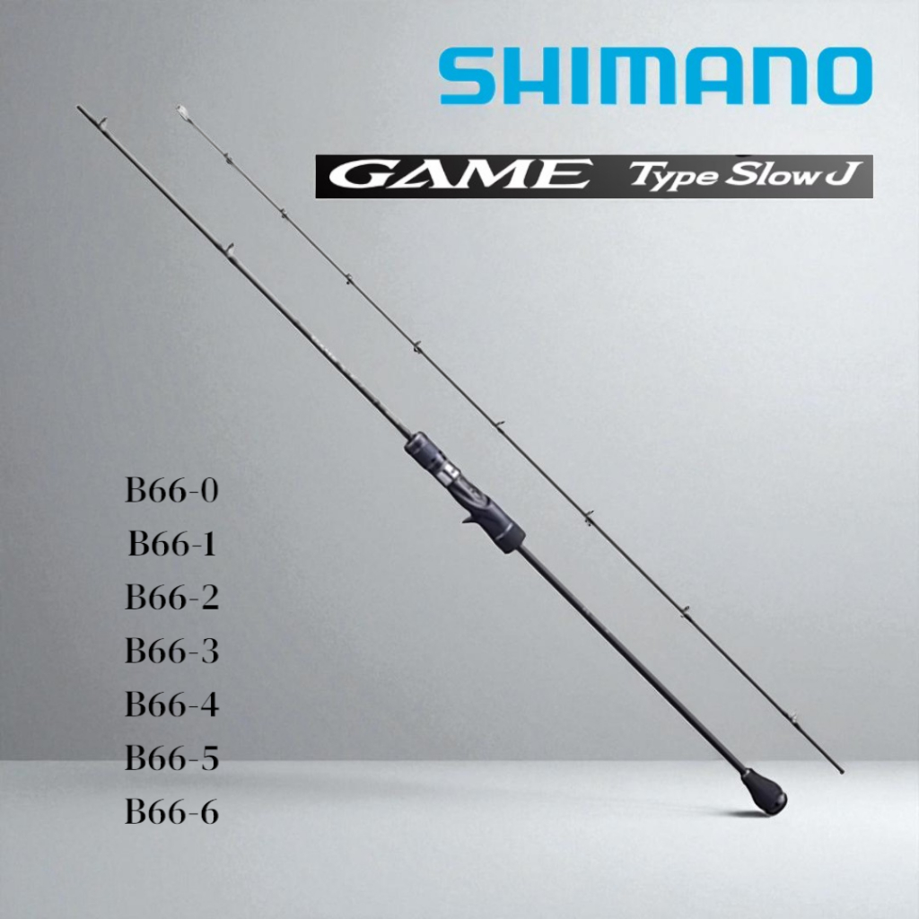 Shimano 20 Game Type Slow J Jigging Rod Series B66 (Multiple