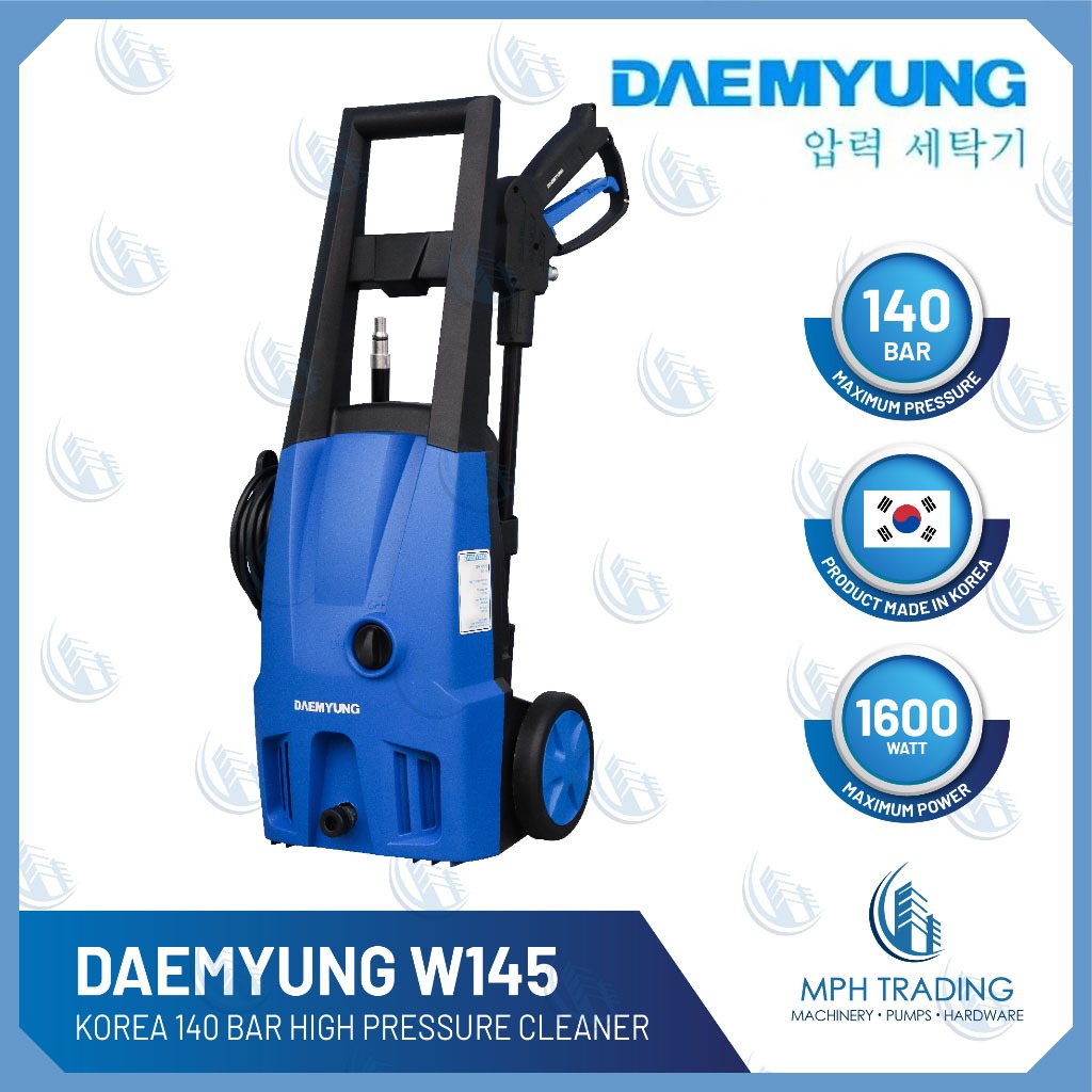 Daemyung W145 140bar Pressure Water Jet High Pressure Cleaner Sprayer ...